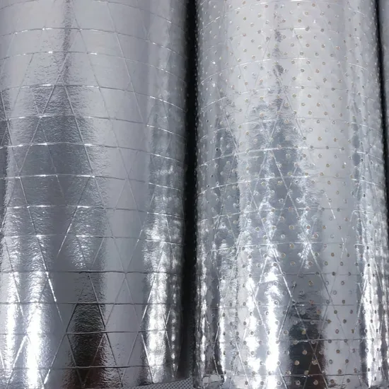 Reflective Pure Aluminum PE Woven Radiant Heat Barrier
